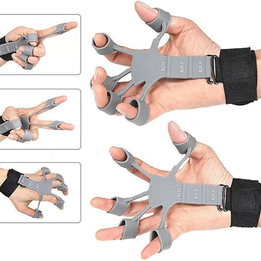 5-Finger Silicone Grip Strengthener Set